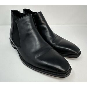 Ecco Black Leather Chukka Boots